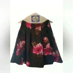 DB Brand A Line Pleated Skirt Side Zip Small